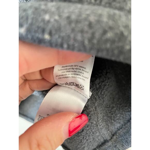 Vineyard Vines Pullover Quarter Zip Fleece Jacket Gray Size Small - Picture 9 of 9